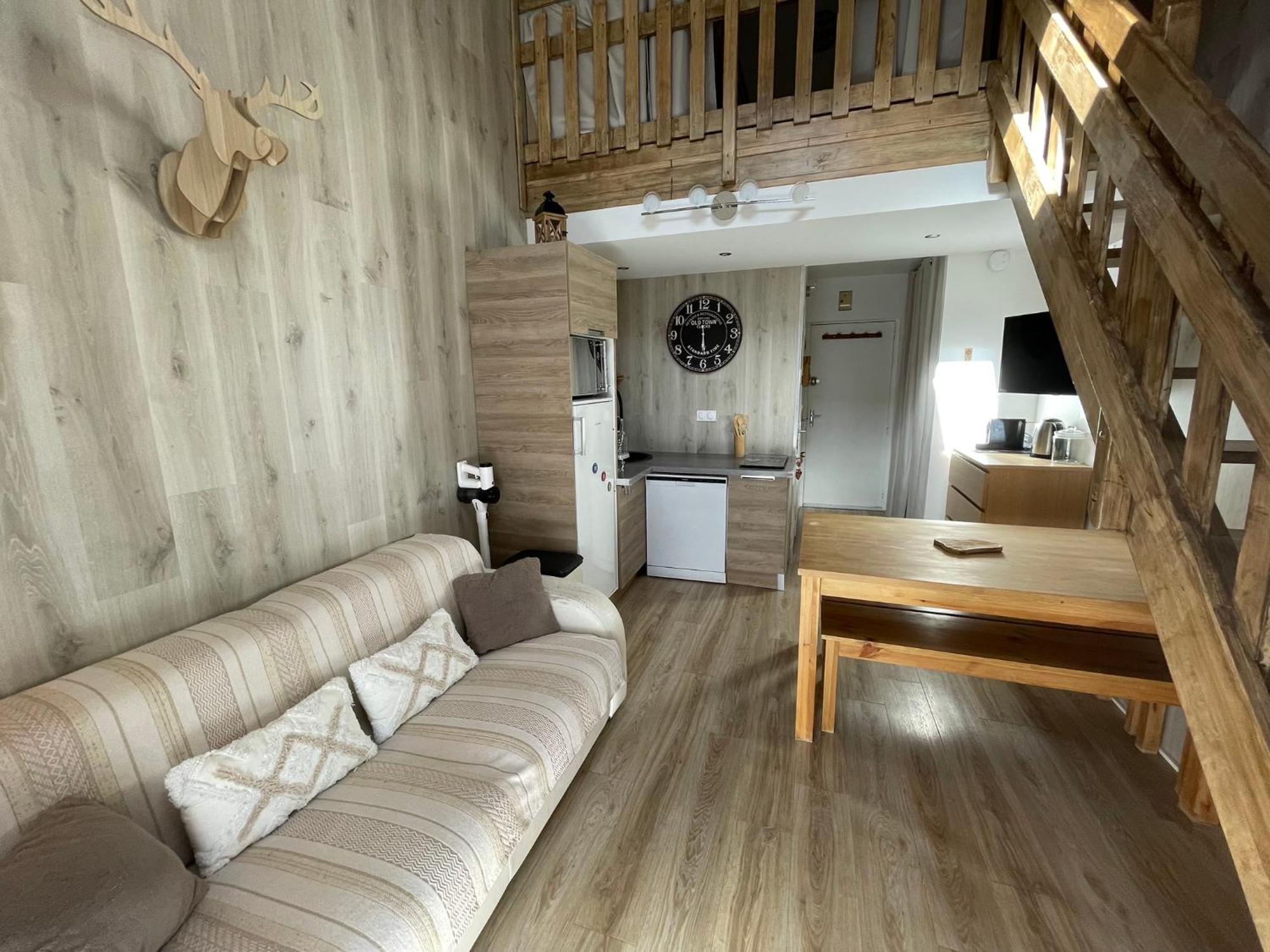 Ferienwohnung Risoul 1850 Beau Duplex Pour 6 Pers En Plein Centre De La Station Exterior foto